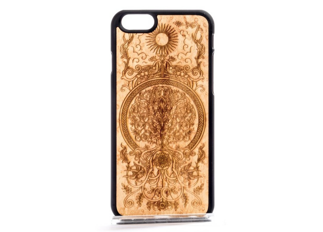 Wood Tree of Life Phone Case