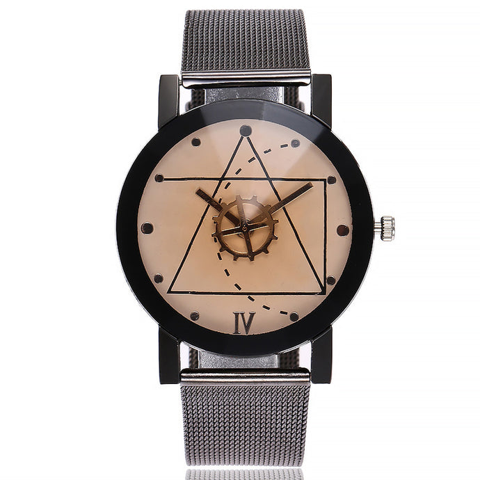 Casual Quartz Stainless Steel Watch